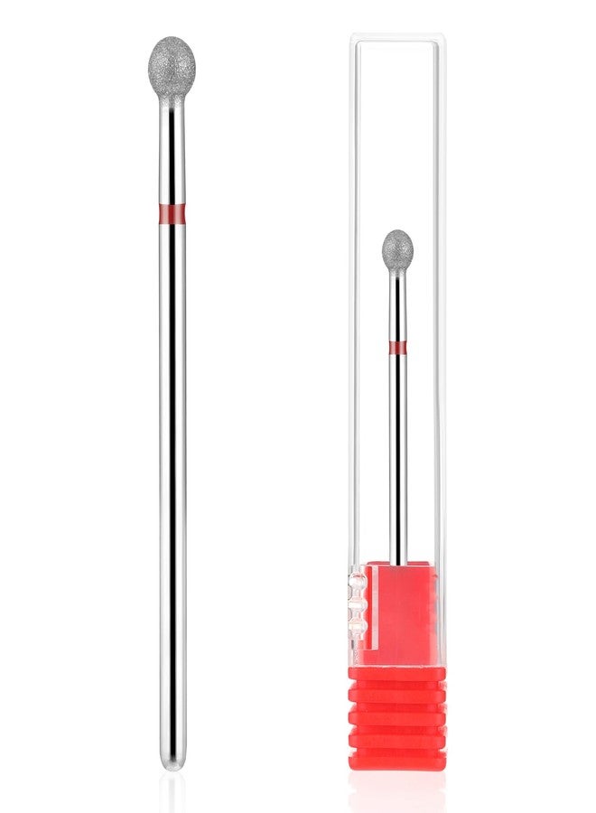 WLLHYF Nail Drill Bits, Ball Shape Nail Cleaner Professional Stainless steel Cuticle Clean Nail Salon Supply Shape Remove Tools for Dead Skin Nail Gel Nails Polishing - Image 1